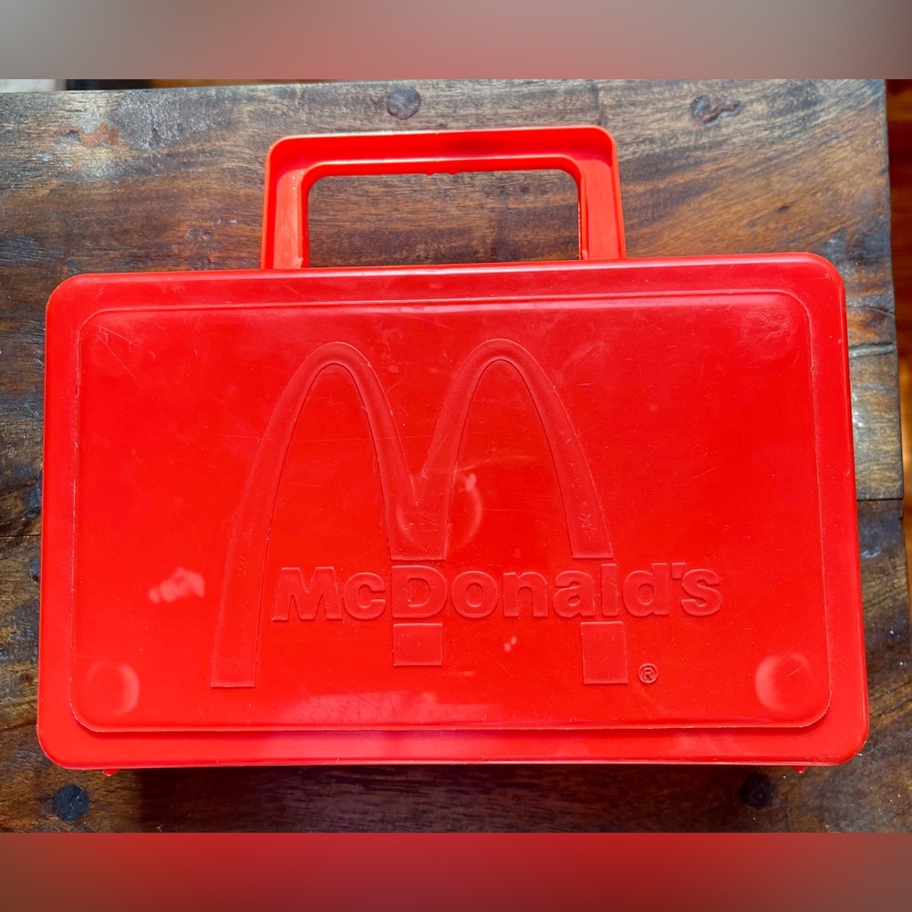 McDonald’s Vintage small red lunch/snack box.